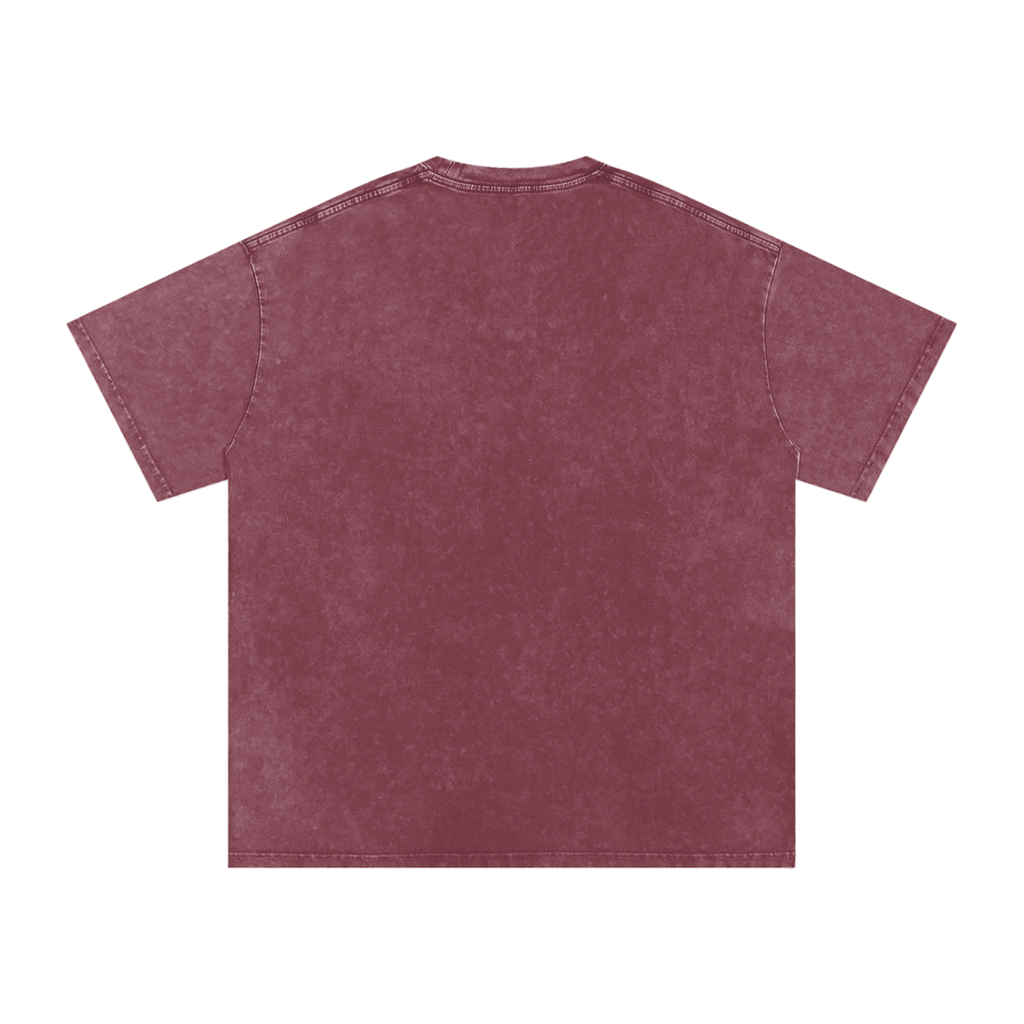 Jubilore "CA" Snow Washed Oversized Cotton T-Shirt