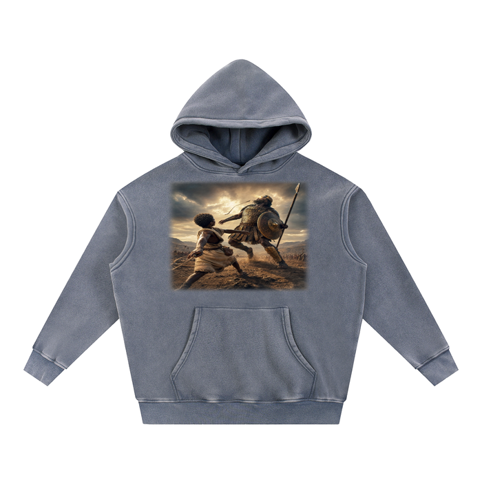 Jubilore "David" Snow Wash Fleece Oversize Hoodie