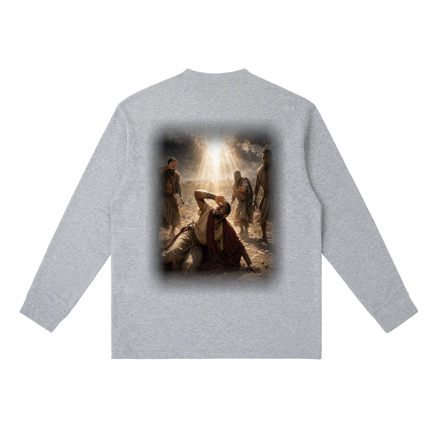 Jubilore "Paul" Essential Crewneck Long-Sleeve T-Shirt