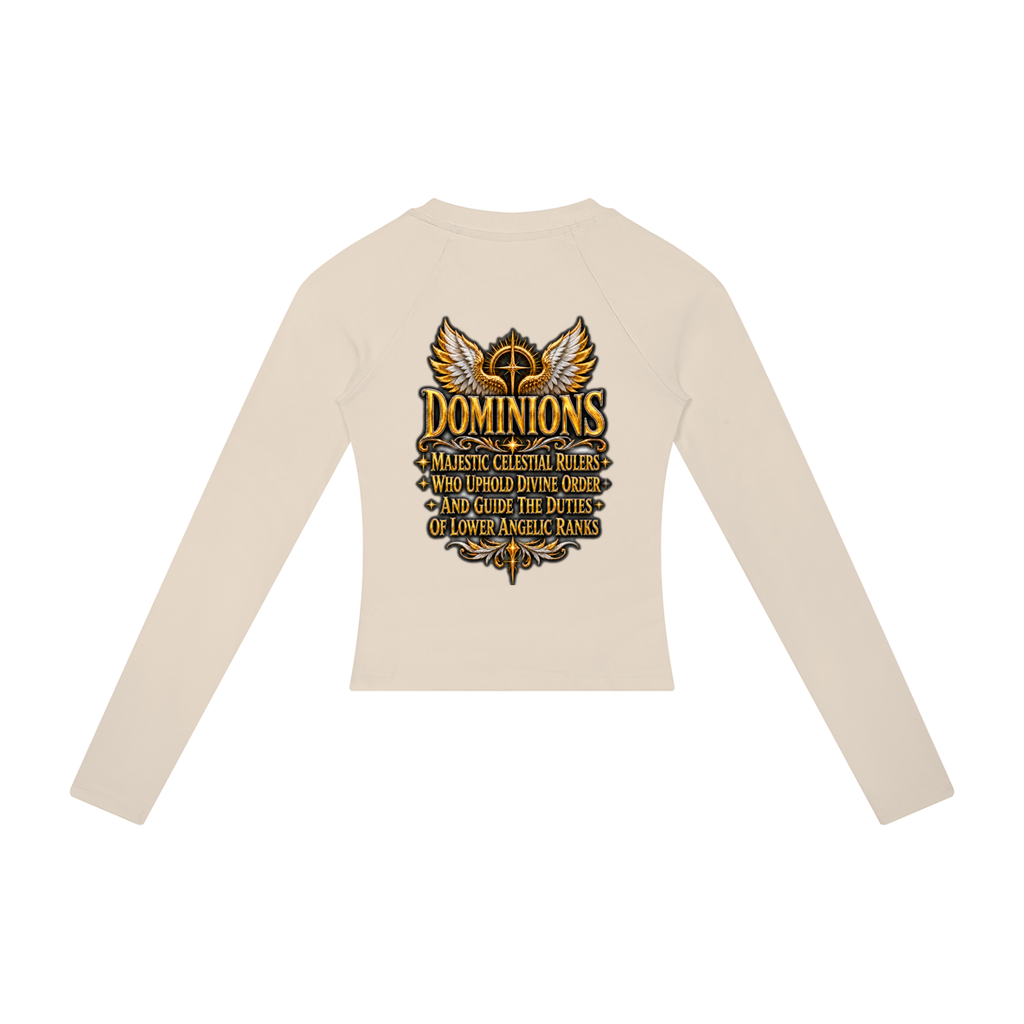 Jubiloré "Dominions" Women’s Slim Raglan Long Sleeve T-Shirt