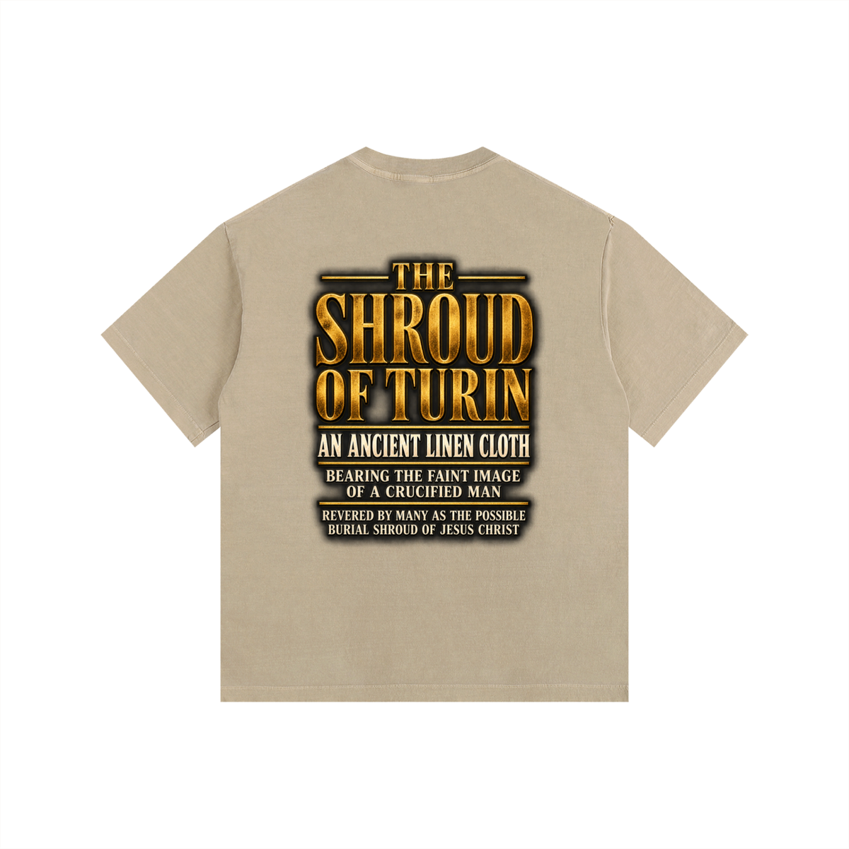 Jubilore "SOT" Vintage Washed Oversized Cotton T-Shirt