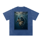 Jubilore "Jonah" Snow Washed Oversized Cotton T-Shirt