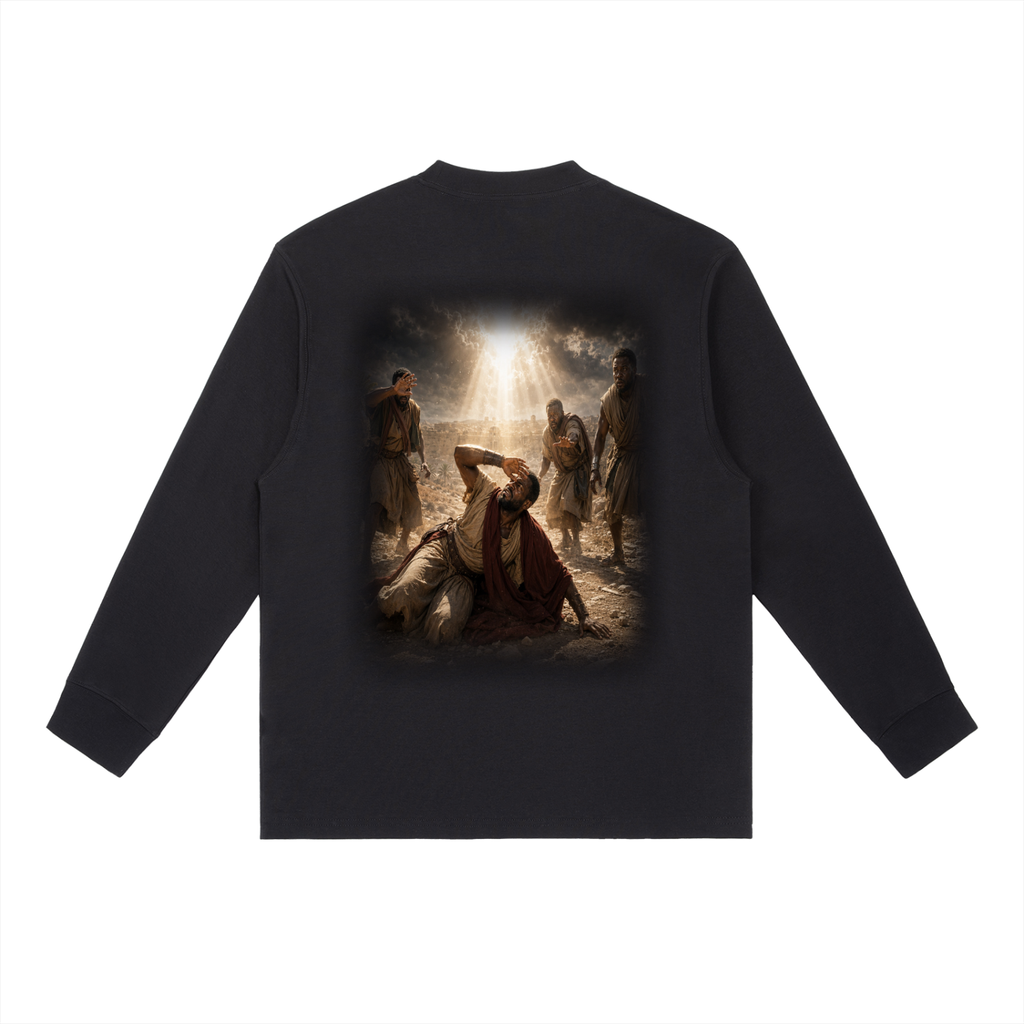 Jubilore "Paul" Essential Crewneck Long-Sleeve T-Shirt