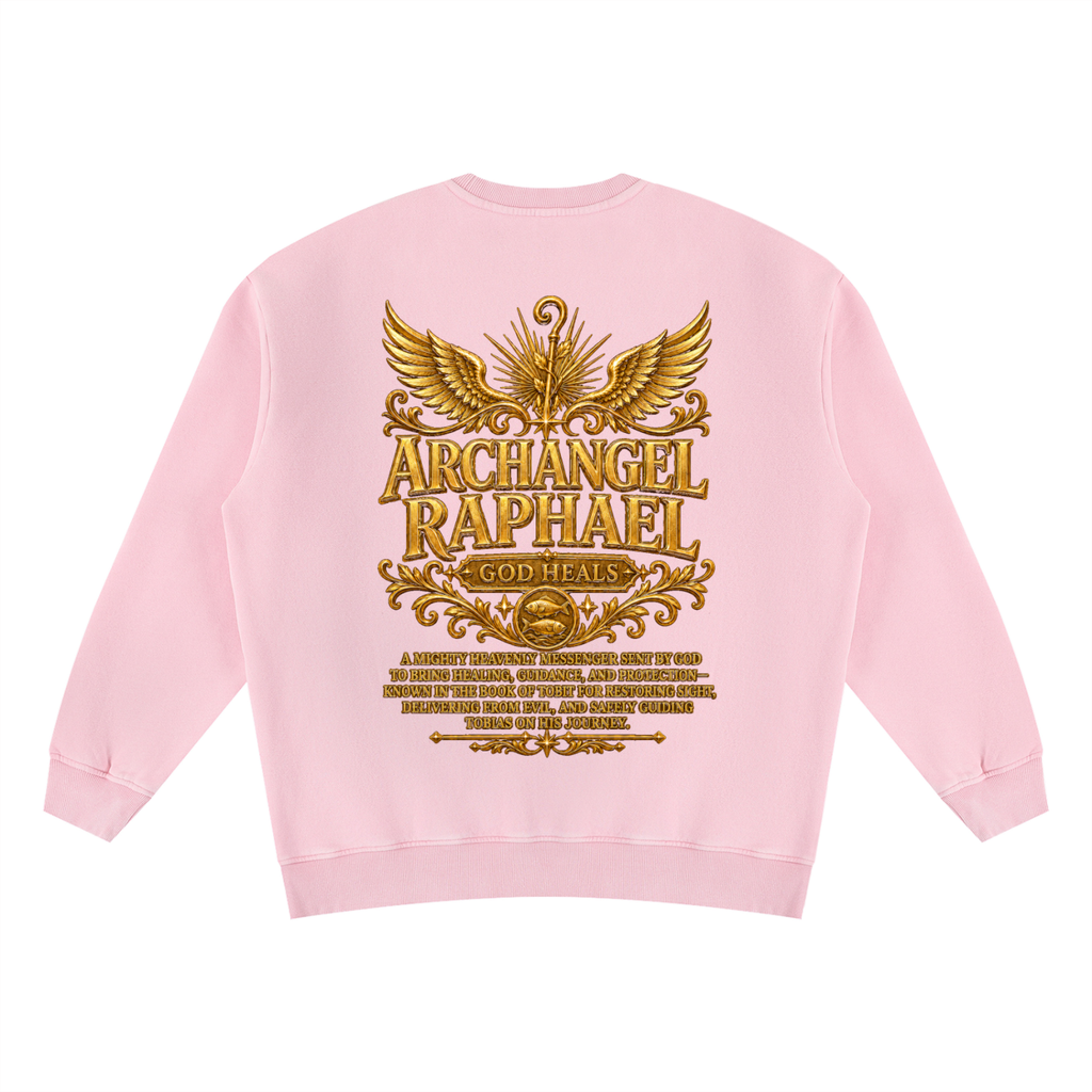 Jubilore "Raphael" Unisex Vintage Wash Fleece Sweatshirt