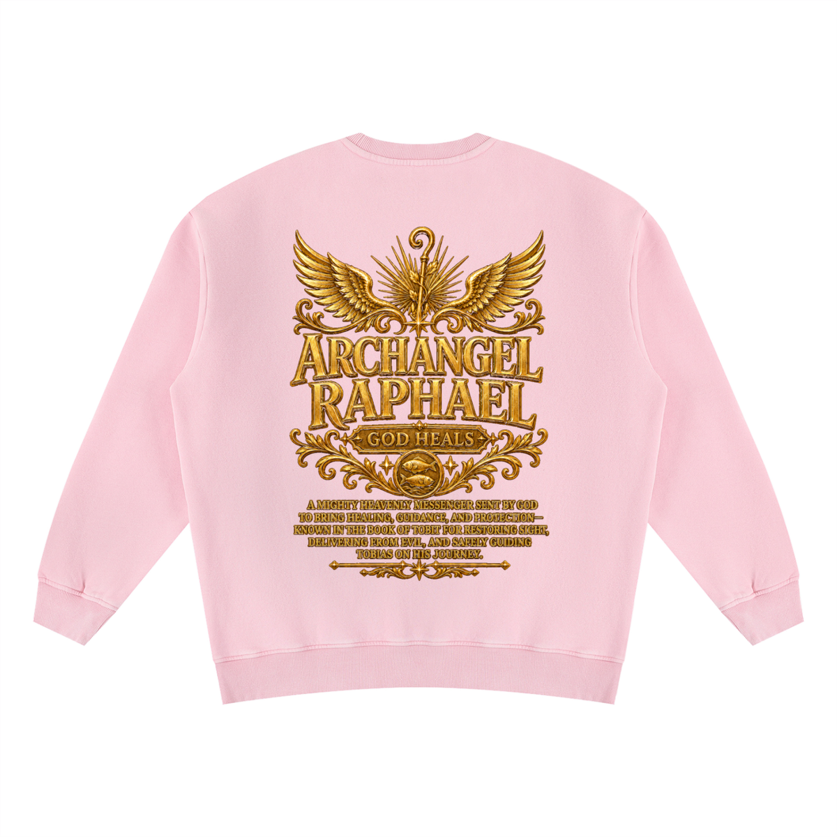 Jubilore "Raphael" Unisex Vintage Wash Fleece Sweatshirt