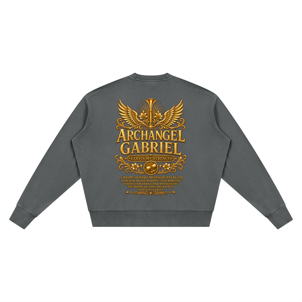 Jubilore "Gabriel" Unisex Vintage Wash Crewneck Sweatshirt