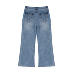 Jubiloré Women’s Vintage Wash Wide Leg Jeans