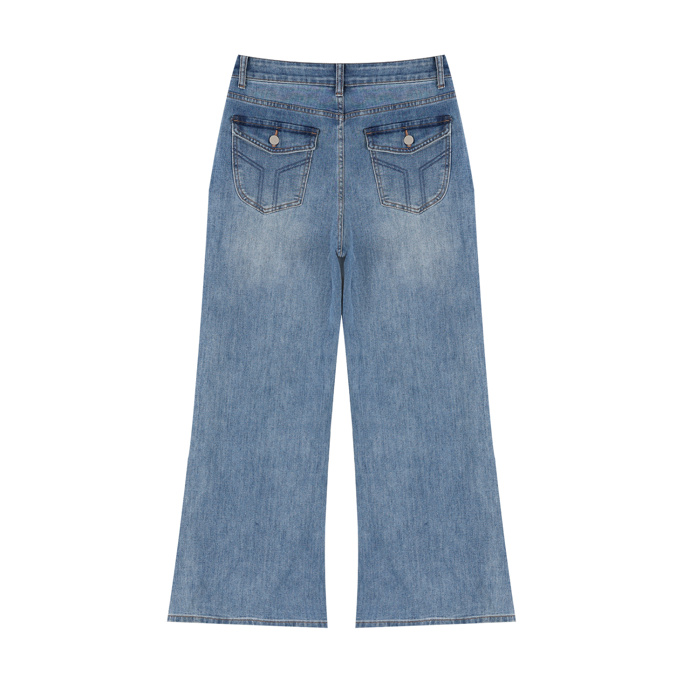 Jubiloré Women’s Vintage Wash Wide Leg Jeans