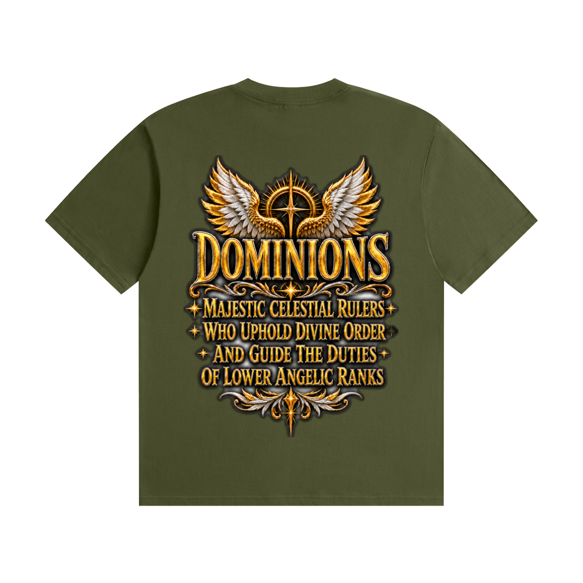 Jubilore "Dominions" Unisex Seamless Cotton T-Shirt
