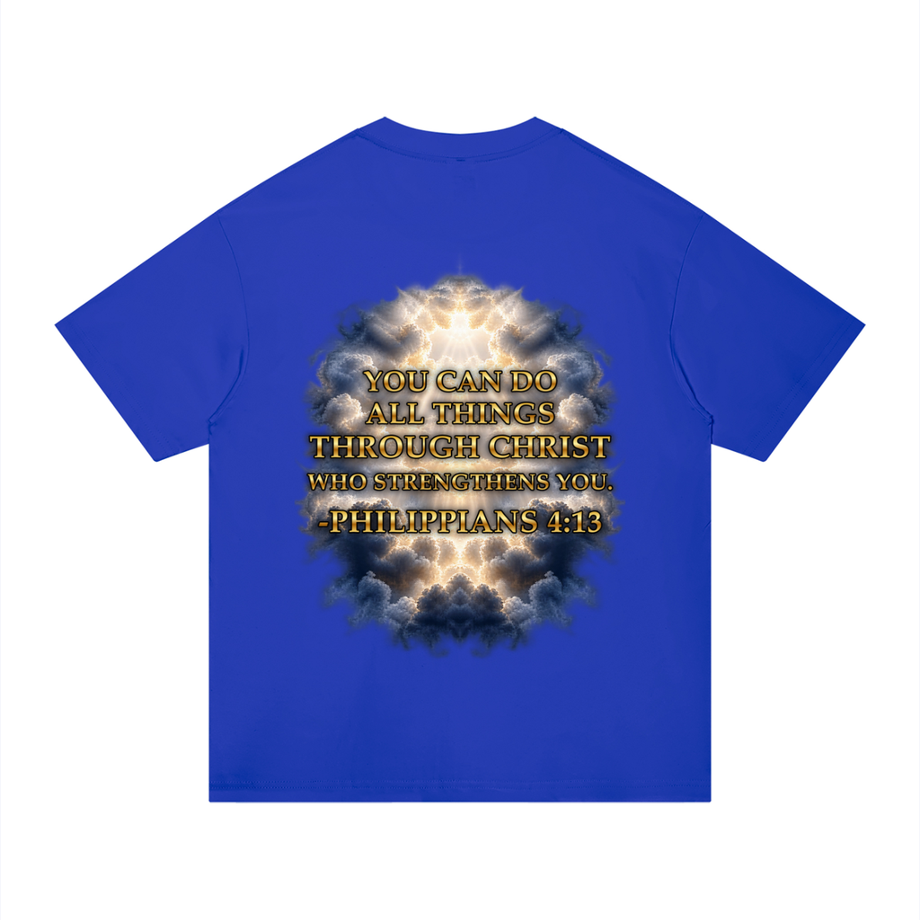 Jubilore "Christ Saves" Unisex Regular Fit Cotton T-Shirt