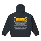 Jubilore Thrones Unisex Heavyweight Fleece Boxy Hoodie