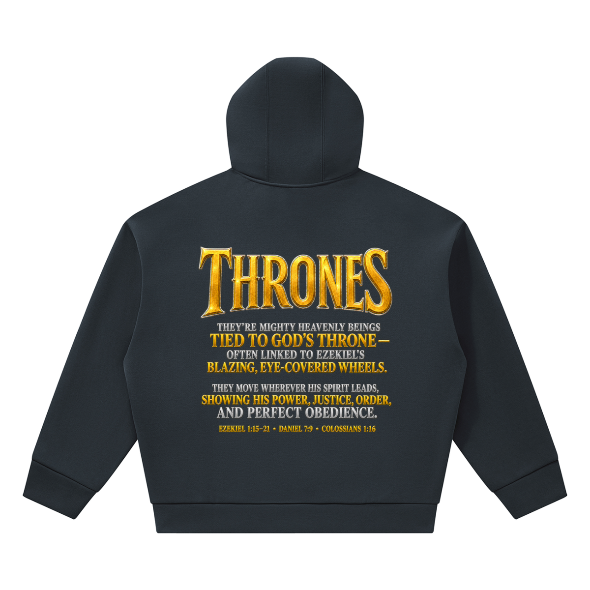Jubilore Thrones Unisex Heavyweight Fleece Boxy Hoodie