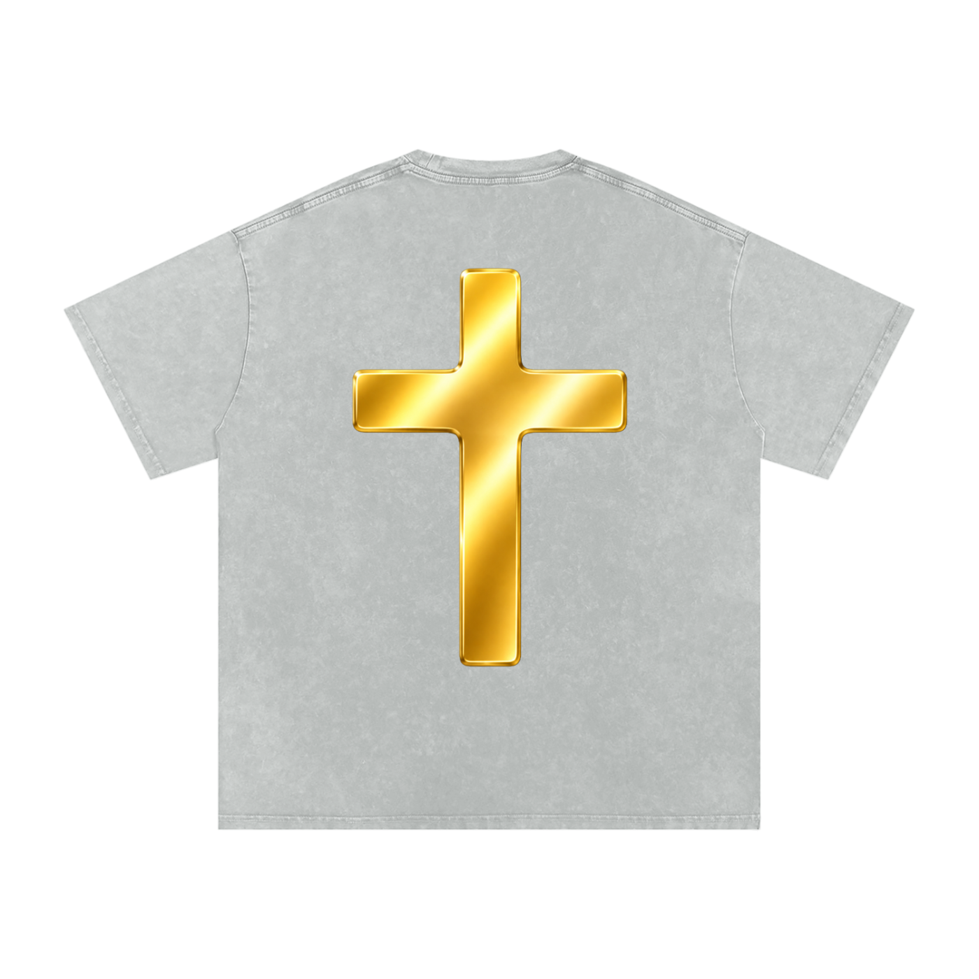 Jubilore "Shroud of Turin" Snow Washed Oversized Cotton T-Shirt