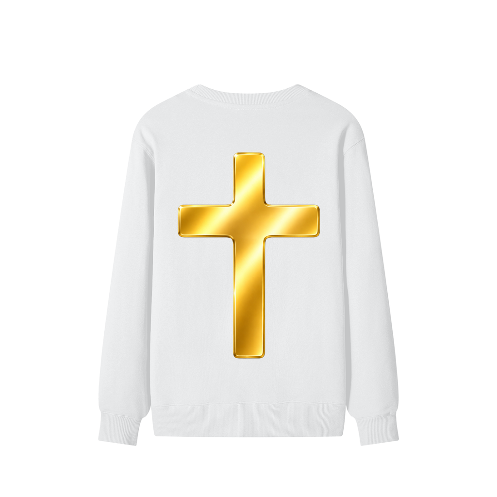 Jubilore "Jesus Is LORD" Classic Unisex Cotton Sweatshirt