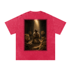 Jubilore "Daniel" Snow Washed Oversized Cotton T-Shirt