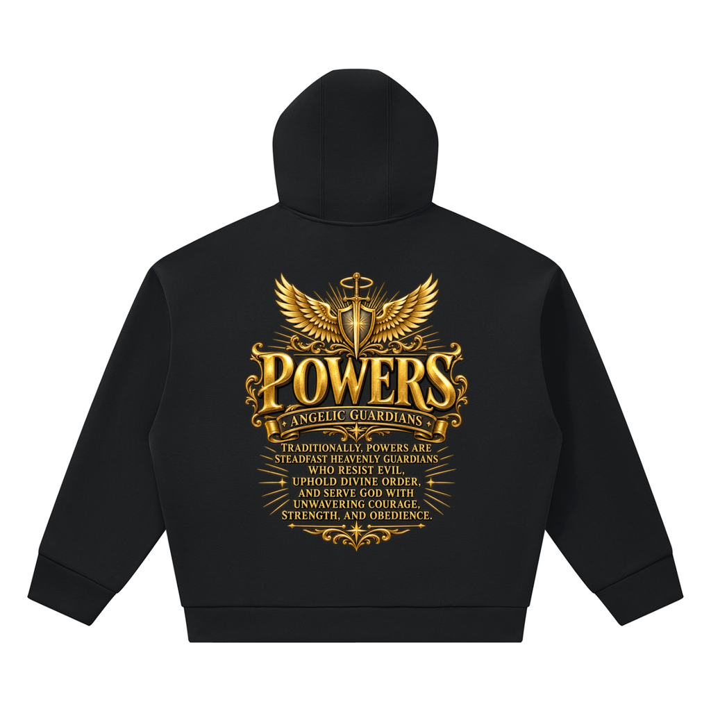 Jubilore "Powers" Unisex Heavyweight Fleece Boxy Hoodie