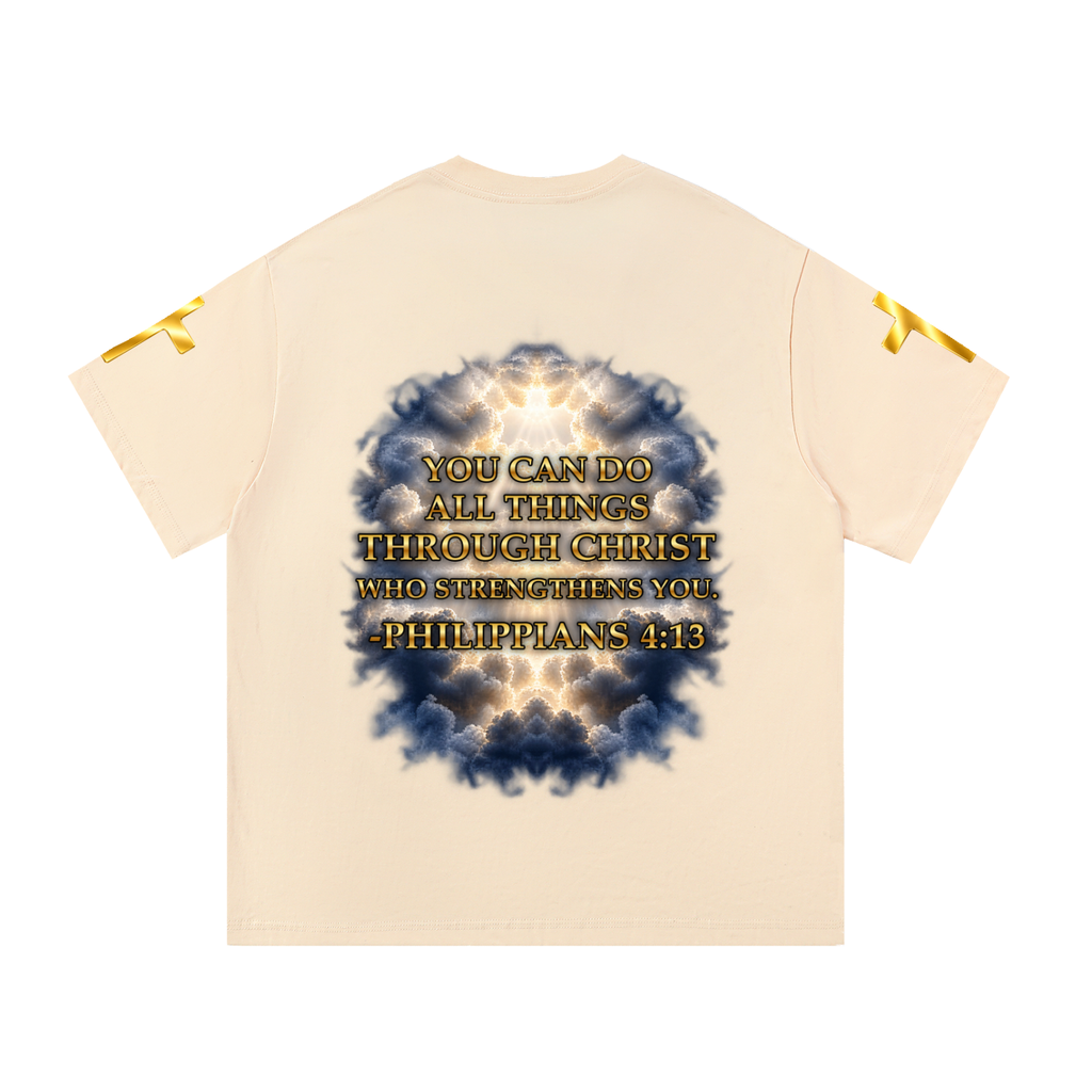 Jubilore "Christ Saves" Essential Cotton T-Shirt