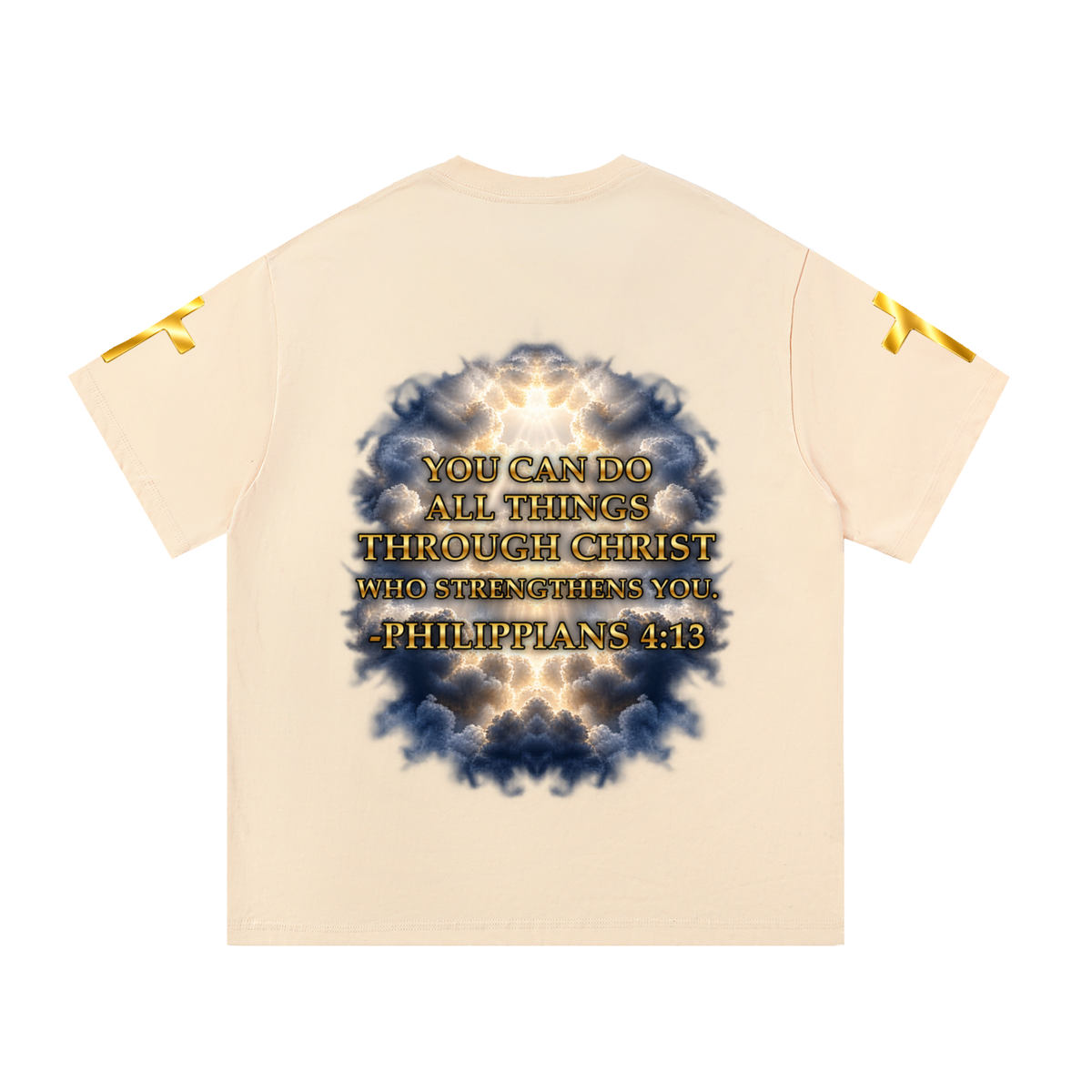 Jubilore "Christ Saves" Essential Cotton T-Shirt