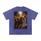 Jubilore "Sodom & Gomorrah" Snow Washed Oversized Cotton T-Shirt