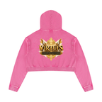 Jubiloré "Virtues" Women’s Mineral Washed Crop Hoodie