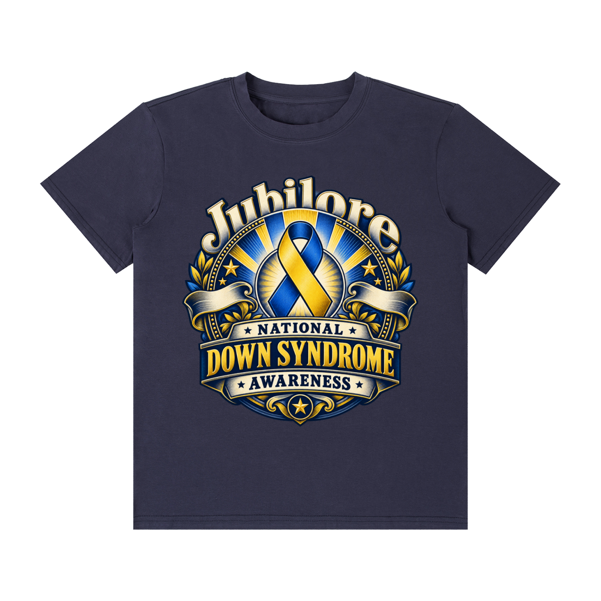 Jubilore "NAE" Unisex Classic Crew Neck Cotton T-Shirt