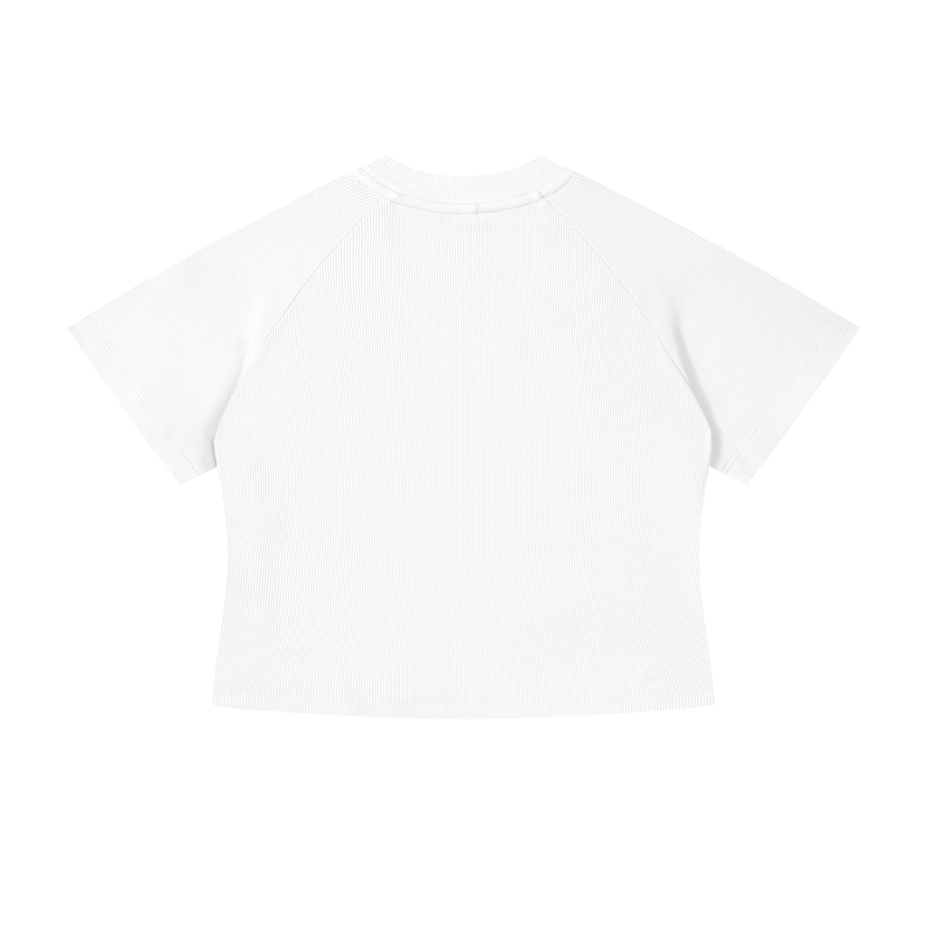 Jubiloré "JIG" Women's Mineral Wash Crop T-Shirt