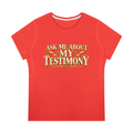 Jubiloré "AMMT" Women’s Regular Fit Crewneck T-Shirt