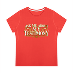 Jubiloré "AMMT" Women’s Regular Fit Crewneck T-Shirt