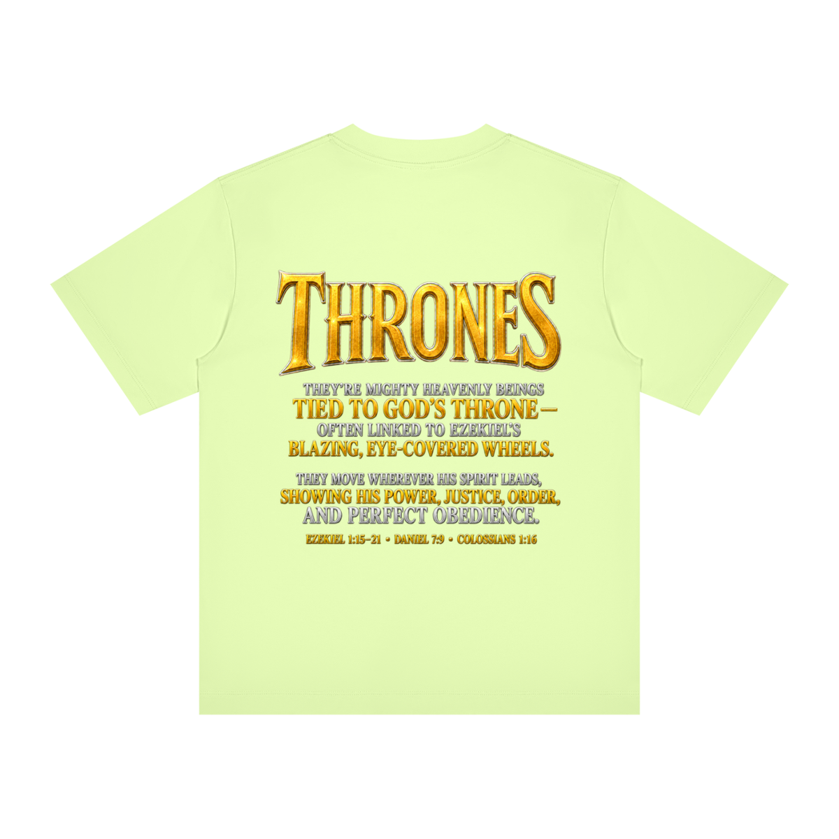 Jubilore Thrones Unisex Regular Crewneck T-Shirt