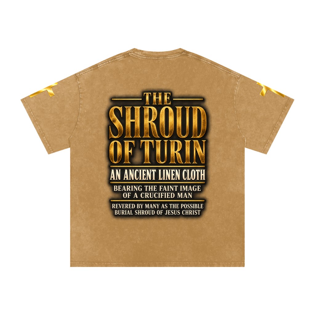 Jubilore "SOT" Snow Washed Oversized Cotton T-Shirt