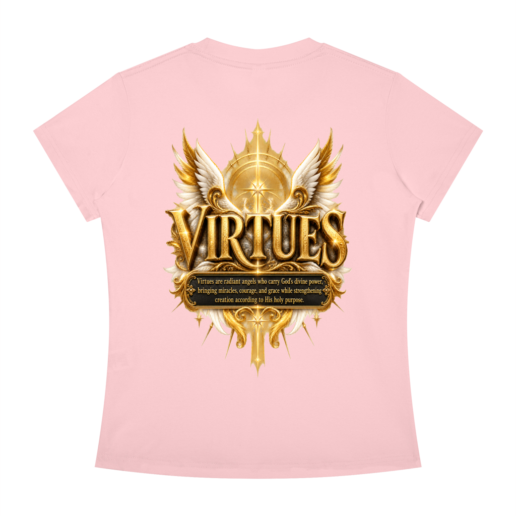 Jubiloré "Virtues" Women's Slim Fit Crewneck T-Shirt