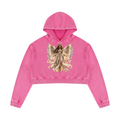 Jubiloré "Powers" Women’s Mineral Washed Crop Hoodie