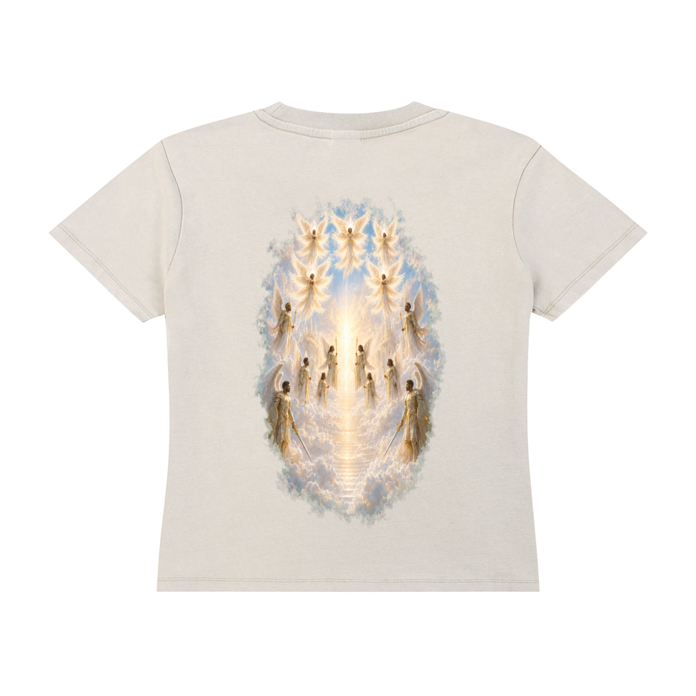 Jubiloré Angel Vintage Wash Drop Shoulder T-shirt