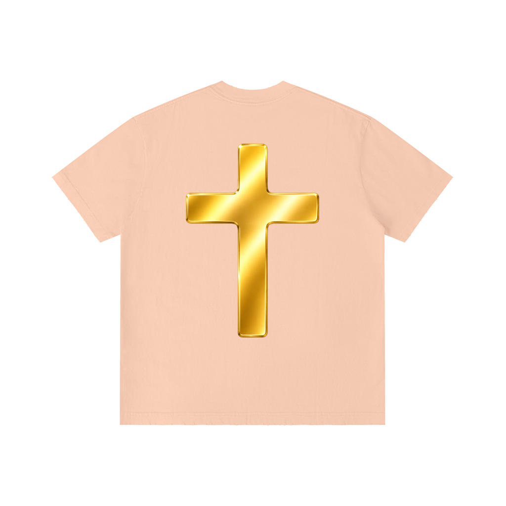 Jubilore "Jesus Is LORD" Unisex Vintage Wash Distressed T-Shirt