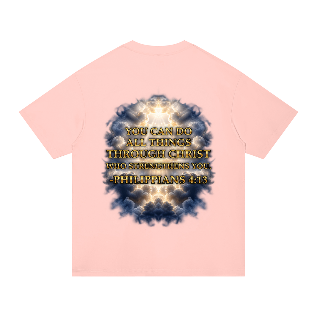 Jubilore "Christ Saves" Unisex Regular Fit Cotton T-Shirt