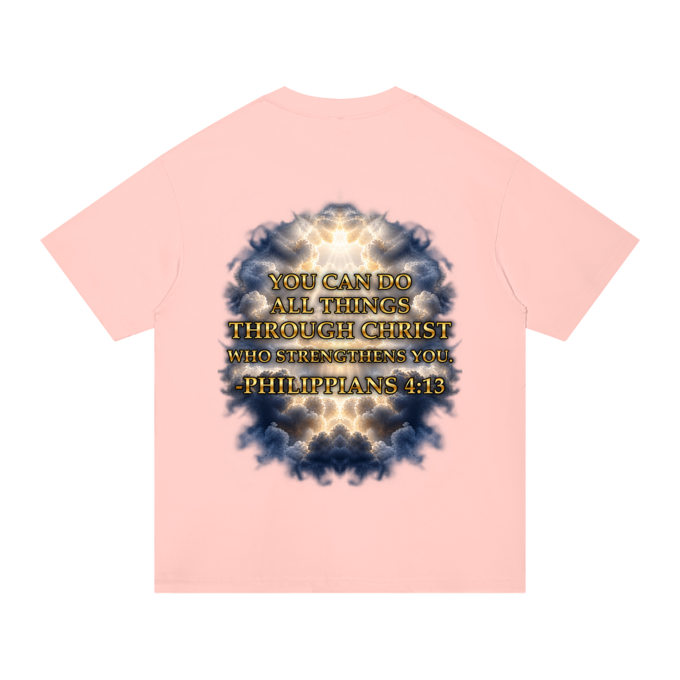 Jubilore "Christ Saves" Unisex Regular Fit Cotton T-Shirt