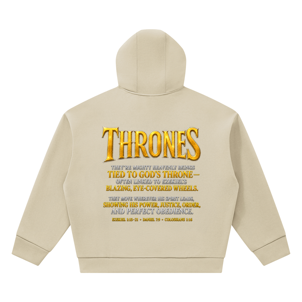 Jubilore Thrones Unisex Heavyweight Fleece Boxy Hoodie