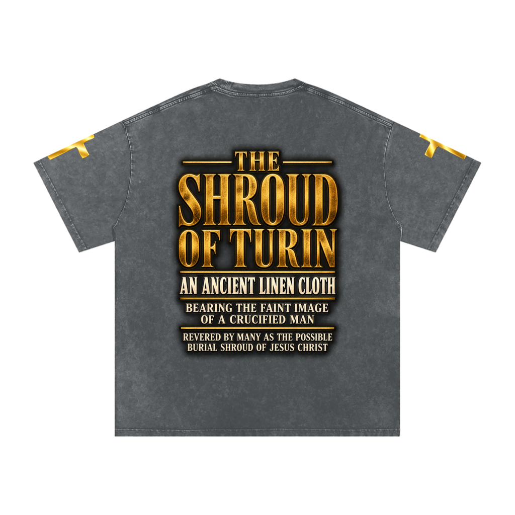 Jubilore "SOT" Snow Washed Oversized Cotton T-Shirt