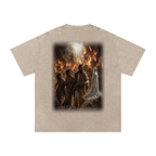 Jubilore "Sodom & Gomorrah" Snow Washed Oversized Cotton T-Shirt