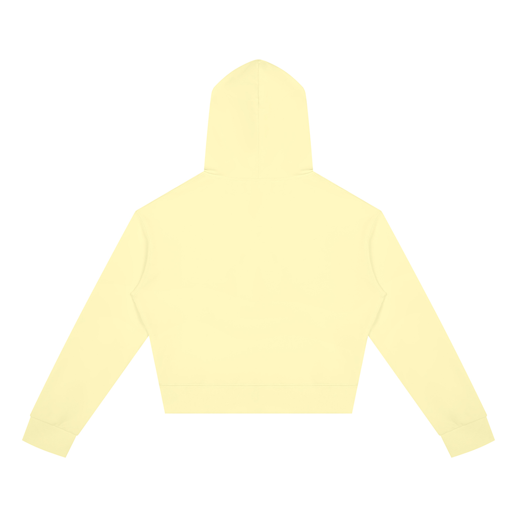Jubiloré Women's Crop Full Zip Hoodie