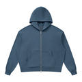 Jubilore Unisex Drop Shoulder Full Zip Hoodie