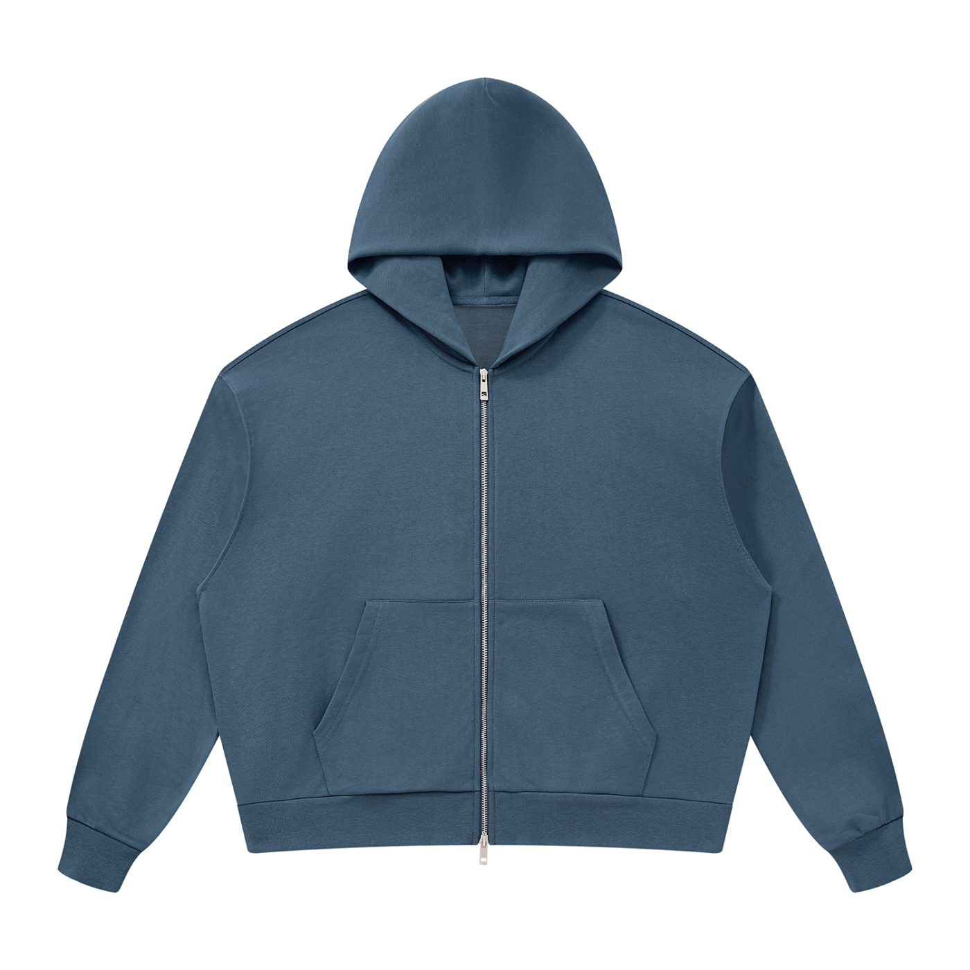Jubilore Unisex Drop Shoulder Full Zip Hoodie