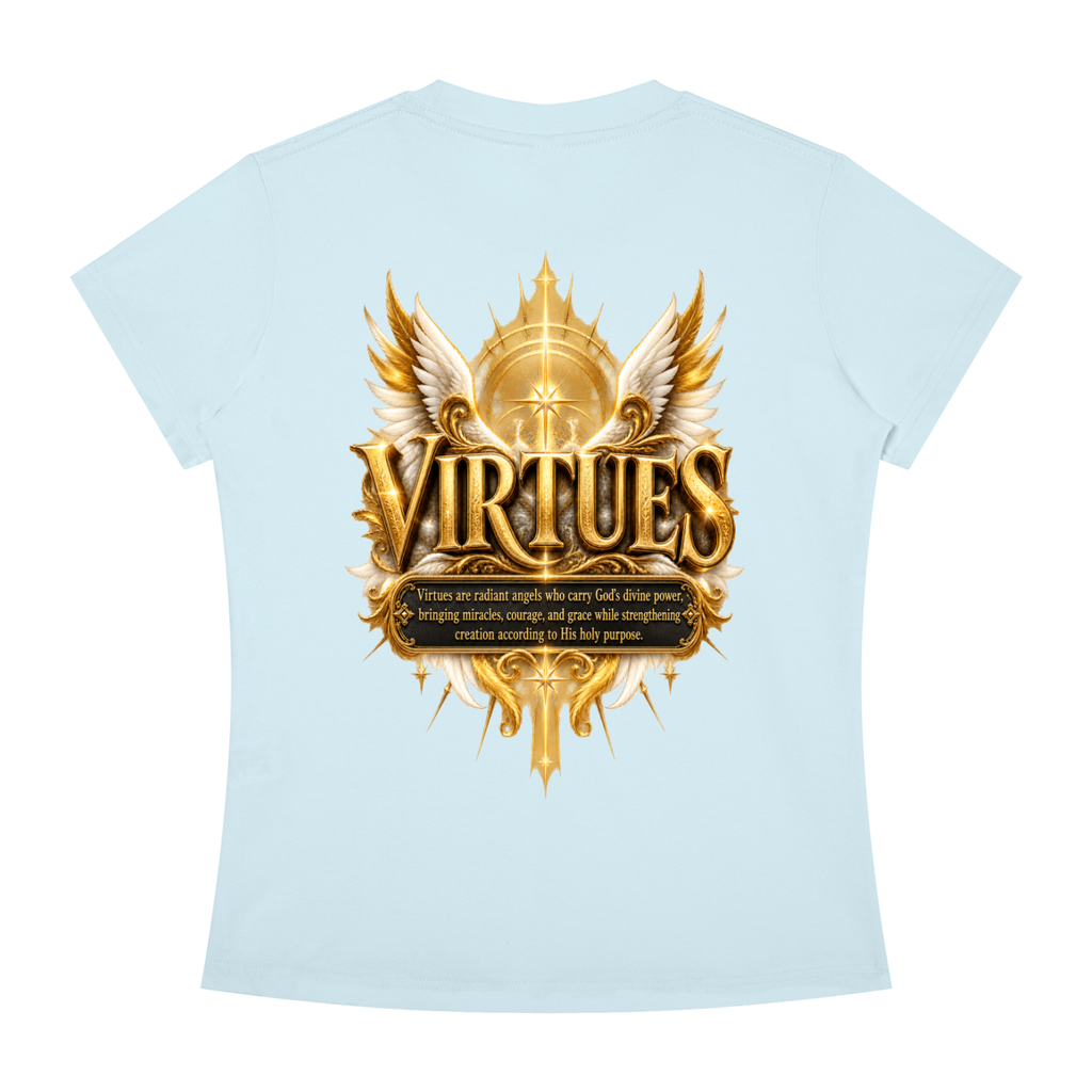 Jubiloré "Virtues" Women's Slim Fit Crewneck T-Shirt
