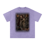 Jubilore “Paul” Snow Washed Oversized Cotton T-Shirt