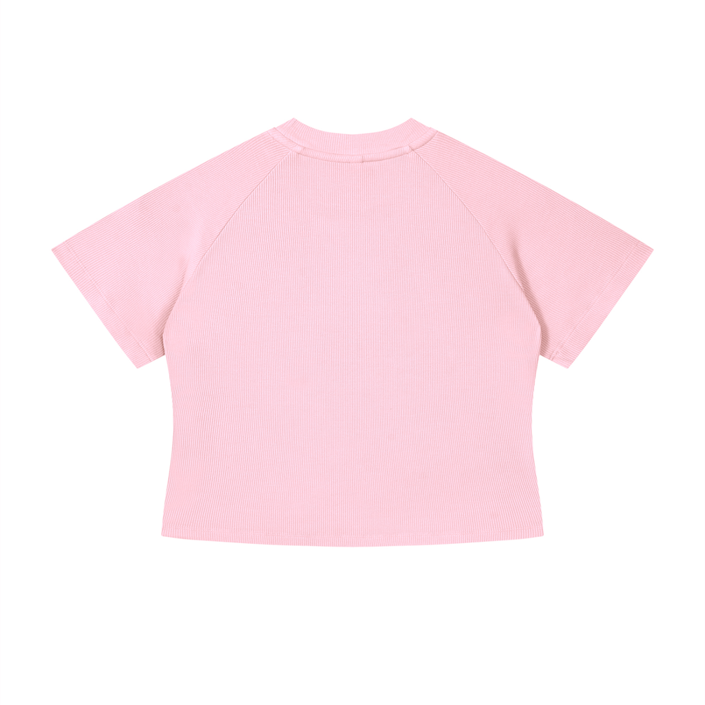 Jubiloré "JIG" Women's Mineral Wash Crop T-Shirt