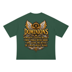 Jubilore "Dominions" Unisex Drop Shoulder Cotton T-Shirt