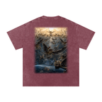 Jubilore "Three Wise Men" Snow Washed Oversized Cotton T-Shirt