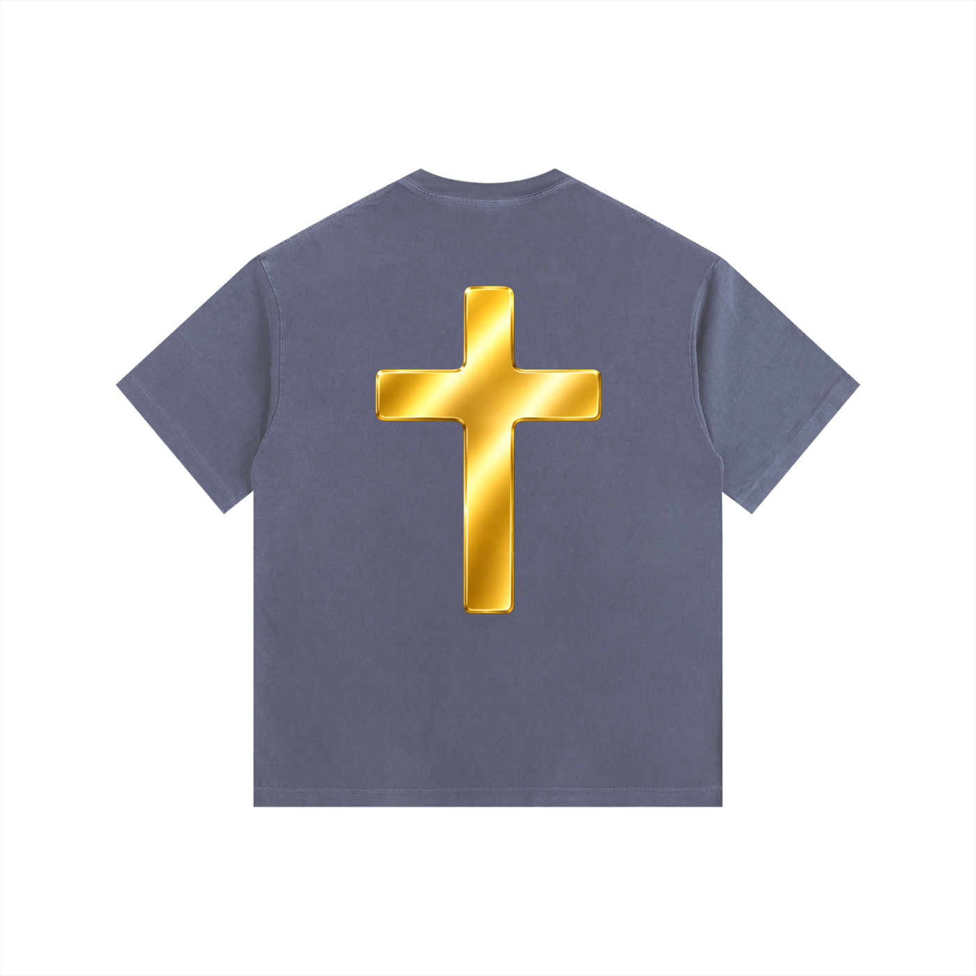 Jubilore "Jesus Is LORD" Vintage Washed Oversized Cotton T-Shirt