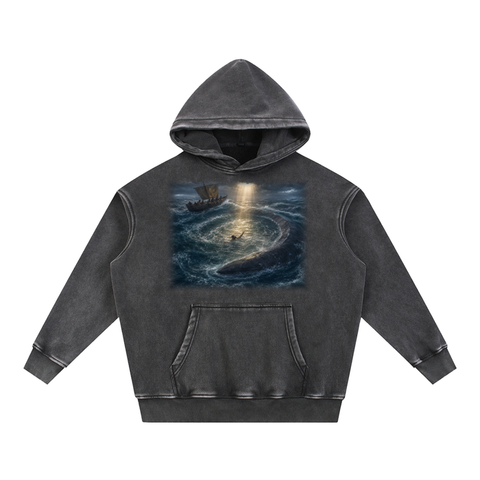 Jubilore "Jonah" Snow Wash Fleece Oversize Hoodie
