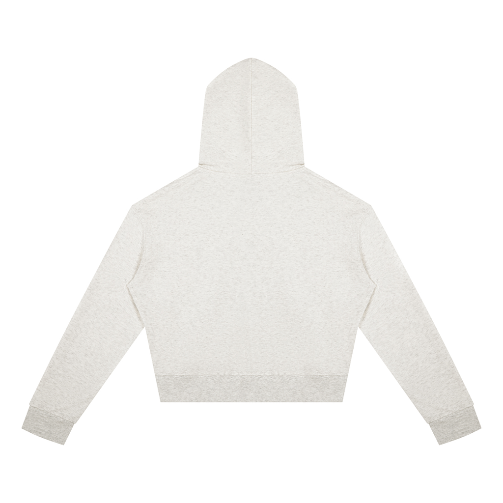 Jubiloré Women's Crop Full Zip Hoodie